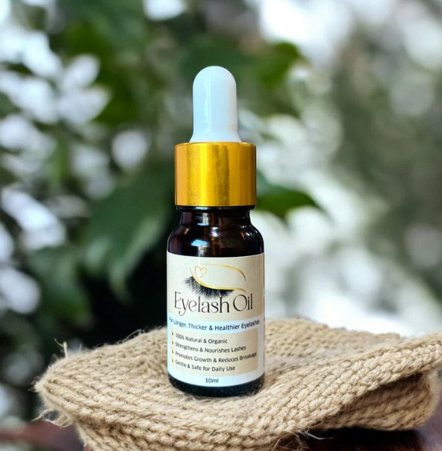 Eyelash Oil | Natural Growth Serum for Longer, Thicker & Healthier Lashes